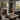 Across the Little Bridge Wall Art in a White Floating Frame on a fireplace mantel