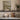 Blossom over the Towpath Wall Art in a White Floating Frame on a kitchen shelf