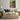 Citrus in the Winter House Wall Art in a Black Floating Frame above a cream sofa in a living room