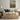 Clouds over the Ridge Wall Art in a Black Floating Frame above a cream sofa in a living room