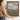 Clouds over the Ridge Wall Art in a Gold Ornate Frame, held to show its size