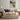 Footbridge in Snow Wall Art in a Natural Floating Frame above a cream sofa in a living room