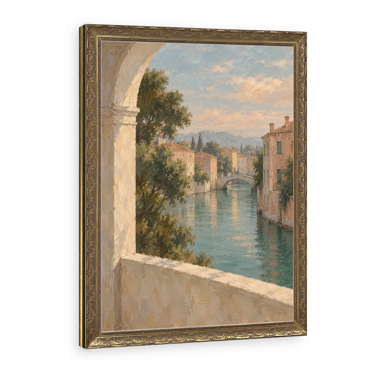 From the Loggia Wall Art in a Gold Ornate Frame