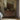 Heather Above the Loch Wall Art in a White Floating Frame above a walnut dresser in a bedroom