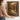 Leaves on Still Water Wall Art in a Gold Ornate Frame, held to show its size