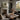Low Tide Wall Art in a White Floating Frame on a fireplace mantel