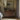 Morning Mist on the Loch Wall Art in a Gold Ornate Frame above a walnut dresser in a bedroom