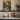 Palazzo on Still Water Wall Art in a Black Floating Frame on a kitchen shelf