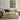 Rowboat Beneath the Willow Wall Art in a Gold Ornate Frame above a cream sofa in a living room