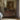 The Beech Avenue Wall Art in a Gold Ornate Frame above a walnut dresser in a bedroom