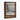 The Chalet Window Wall Art in a Black Floating Frame
