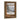 The Chalet Window Wall Art in a Gold Ornate Frame
