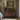 The Chalet Window Wall Art in a White Floating Frame above a walnut dresser in a bedroom