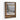 The Chalet Window Wall Art in a White Floating Frame