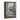 The Harbour Window Wall Art in a Black Floating Frame