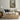 The Harbour Window Wall Art in a Natural Floating Frame above a cream sofa in a living room