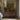 The High Pasture Wall Art in a Natural Floating Frame above a walnut dresser in a bedroom