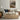 The Lodge Across the Loch Wall Art in a Natural Floating Frame above a cream sofa in a living room