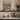 The Low Footbridge Wall Art in a White Floating Frame on a kitchen shelf