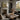 The Open Window Wall Art in a Gold Ornate Frame on a fireplace mantel