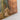 The Shuttered Balcony Wall Art, canvas corner with neatly folded corners and a mirrored bleed