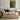 The Stone Basin Wall Art in a Black Floating Frame above a cream sofa in a living room