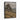 The Twin Pines Wall Art in a Black Floating Frame