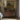 The Twin Pines Wall Art in a Gold Ornate Frame above a walnut dresser in a bedroom