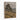 The Twin Pines Wall Art in a Natural Floating Frame