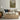 The Walled Garden Wall Art in a Gold Ornate Frame above a cream sofa in a living room
