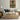 The Water Door Wall Art in a Black Floating Frame above a cream sofa in a living room