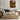 The Woodland Edge Wall Art in a Natural Floating Frame above a cream sofa in a living room