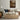 Through the Mill Window Wall Art in a Natural Floating Frame above a cream sofa in a living room