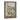 Window Above the River Wall Art in a Gold Ornate Frame