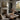 Window on the Loch Wall Art in a Natural Floating Frame on a fireplace mantel
