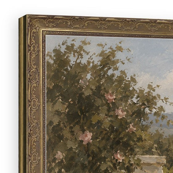 Corner of the Gold Ornate Frame
