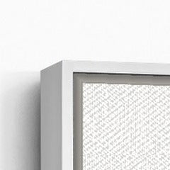 White Floating Frame